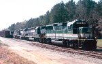 Norfolk Southern GP59 #4610 is in the Chattahoochee Industrial Railroad yard interchanging cars 